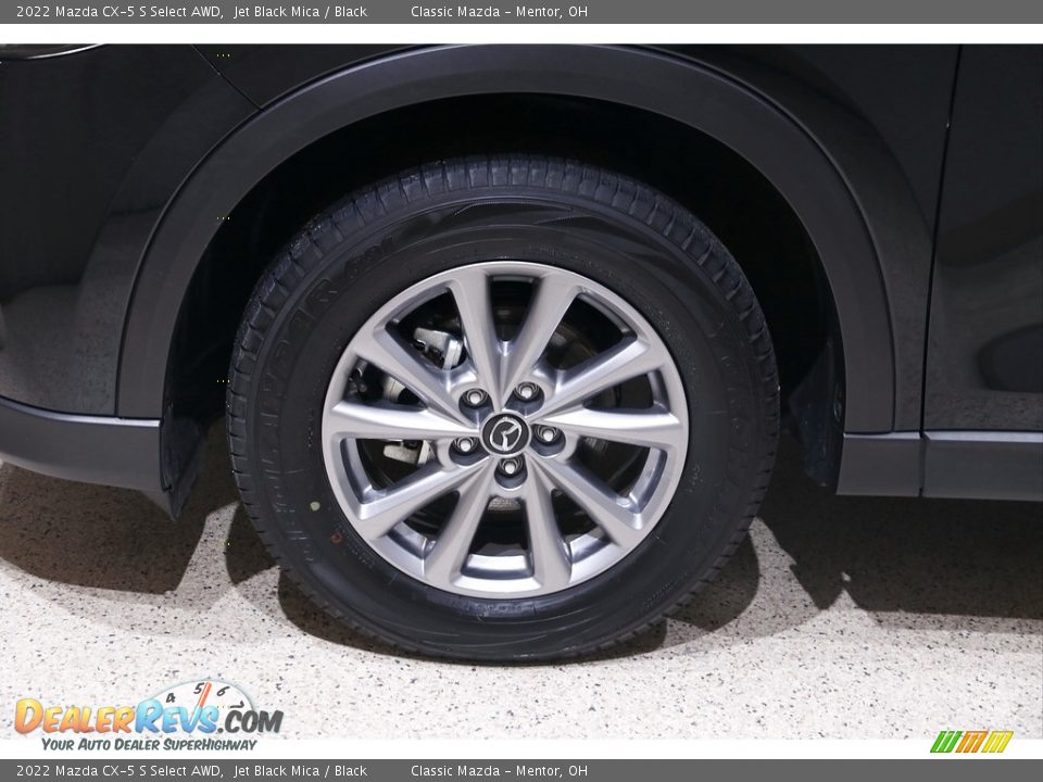 2022 Mazda CX-5 S Select AWD Jet Black Mica / Black Photo #20