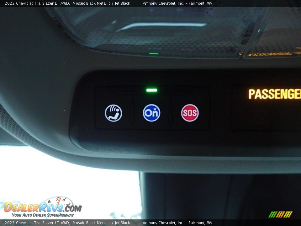 2023 Chevrolet TrailBlazer LT AWD Mosaic Black Metallic / Jet Black Photo #18