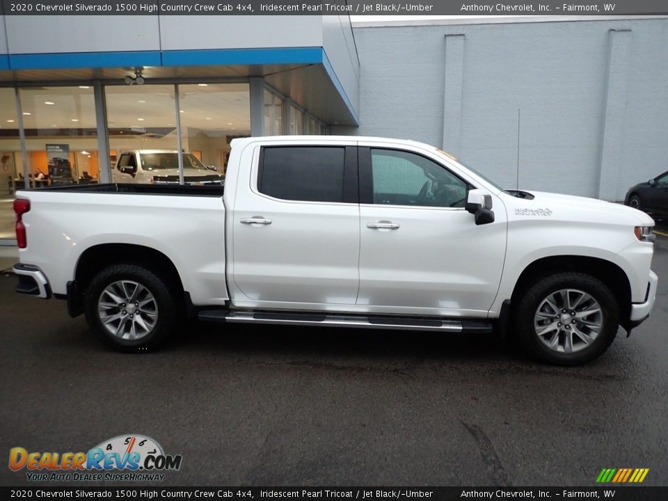 2020 Chevrolet Silverado 1500 High Country Crew Cab 4x4 Iridescent Pearl Tricoat / Jet Black/­Umber Photo #2