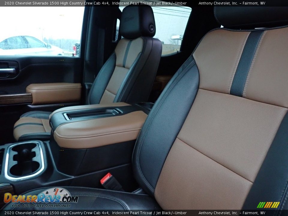 2020 Chevrolet Silverado 1500 High Country Crew Cab 4x4 Iridescent Pearl Tricoat / Jet Black/­Umber Photo #11