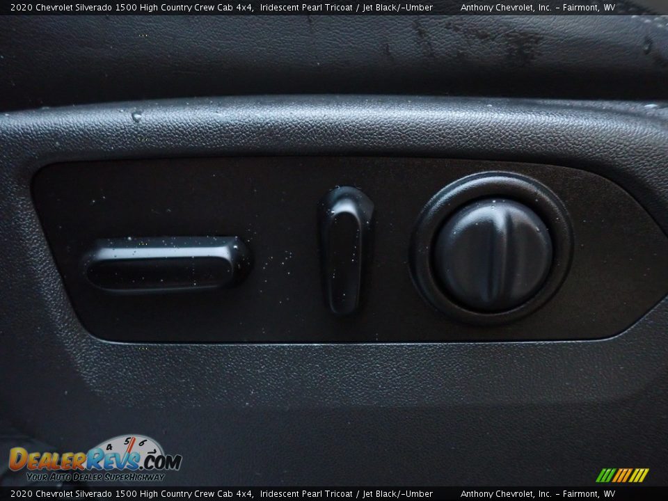 2020 Chevrolet Silverado 1500 High Country Crew Cab 4x4 Iridescent Pearl Tricoat / Jet Black/­Umber Photo #16