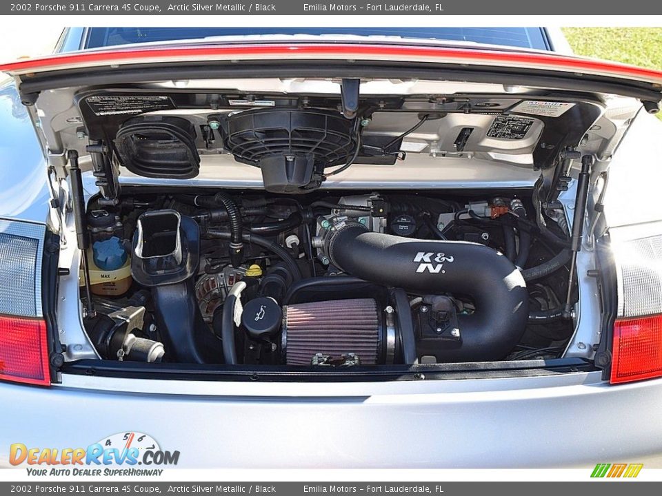 2002 Porsche 911 Carrera 4S Coupe 3.6 Liter DOHC 24V VarioCam Flat 6 Cylinder Engine Photo #19