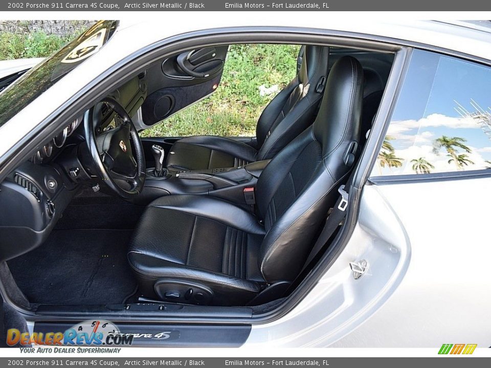 Front Seat of 2002 Porsche 911 Carrera 4S Coupe Photo #26