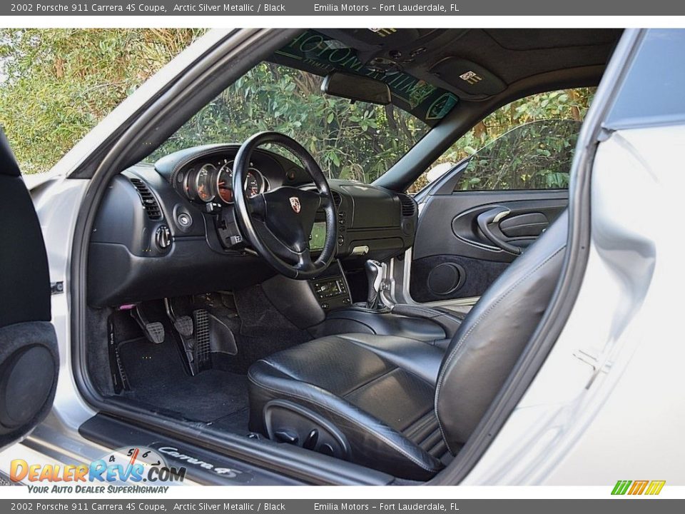 Front Seat of 2002 Porsche 911 Carrera 4S Coupe Photo #27