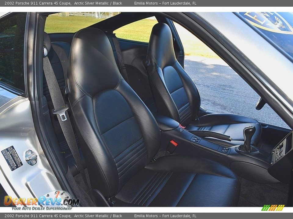 Front Seat of 2002 Porsche 911 Carrera 4S Coupe Photo #37