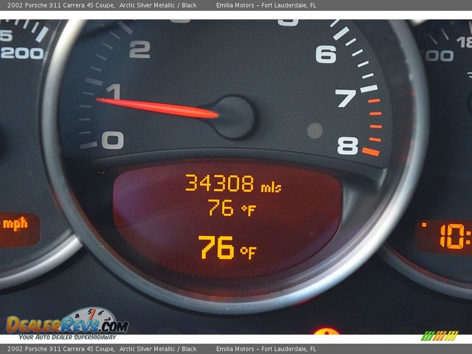 2002 Porsche 911 Carrera 4S Coupe Gauges Photo #49