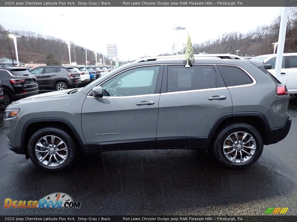 2020 Jeep Cherokee Latitude Plus 4x4 Sting-Gray / Black Photo #2