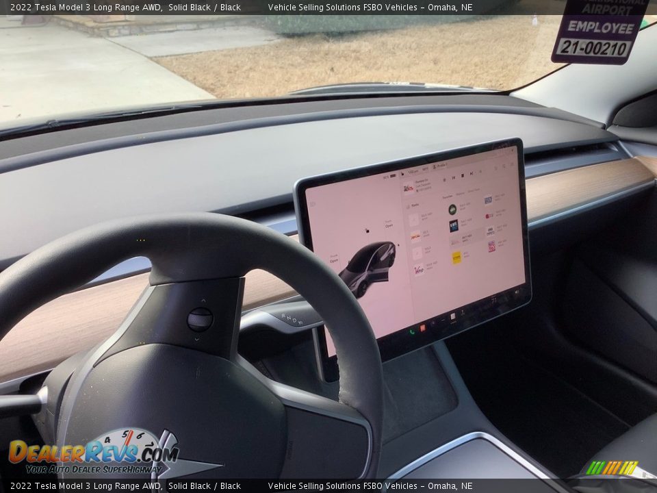 Dashboard of 2022 Tesla Model 3 Long Range AWD Photo #8