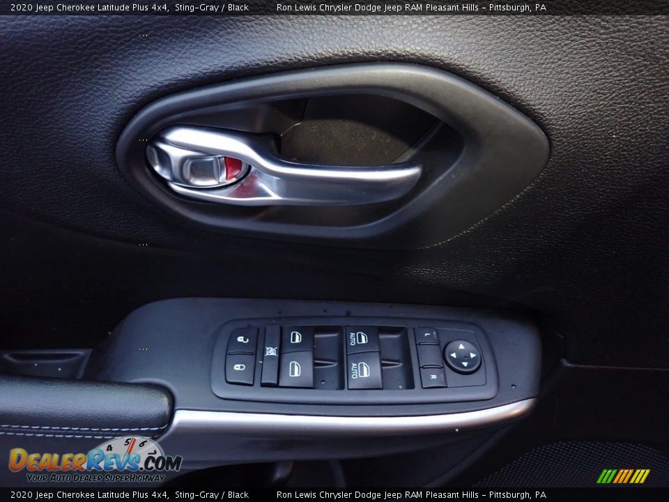 2020 Jeep Cherokee Latitude Plus 4x4 Sting-Gray / Black Photo #14