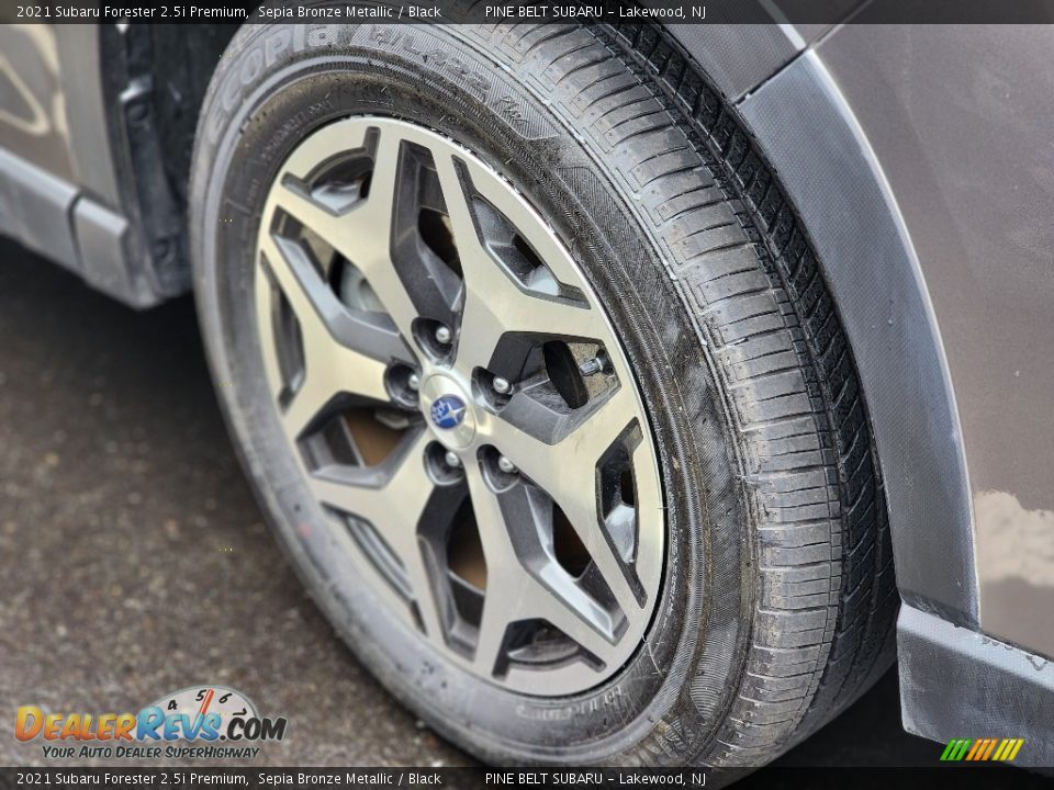 2021 Subaru Forester 2.5i Premium Sepia Bronze Metallic / Black Photo #9