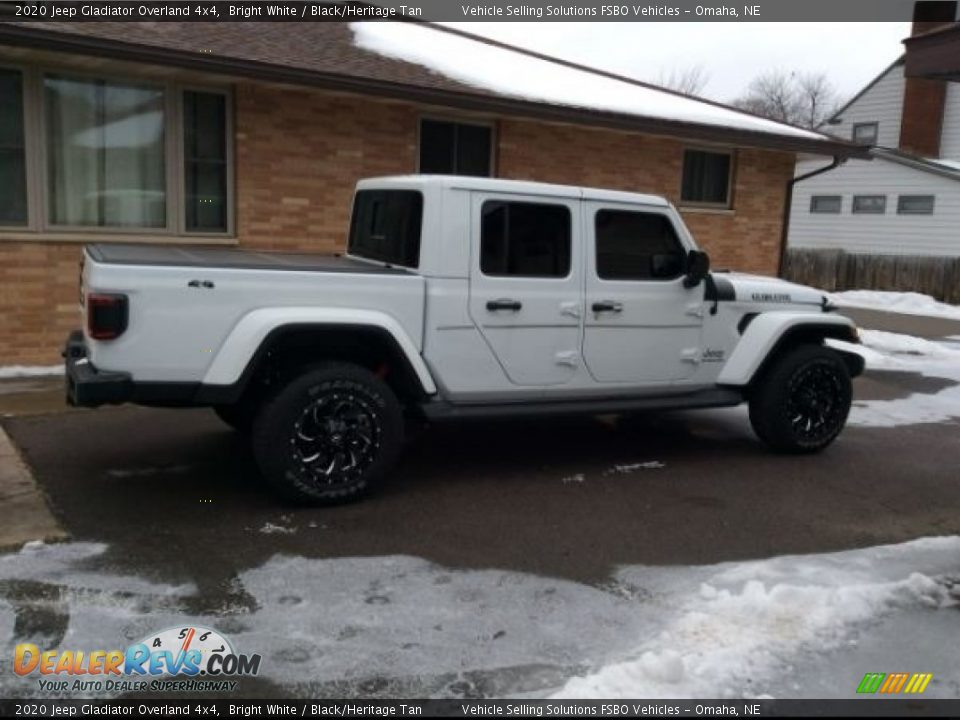 2020 Jeep Gladiator Overland 4x4 Bright White / Black/Heritage Tan Photo #1