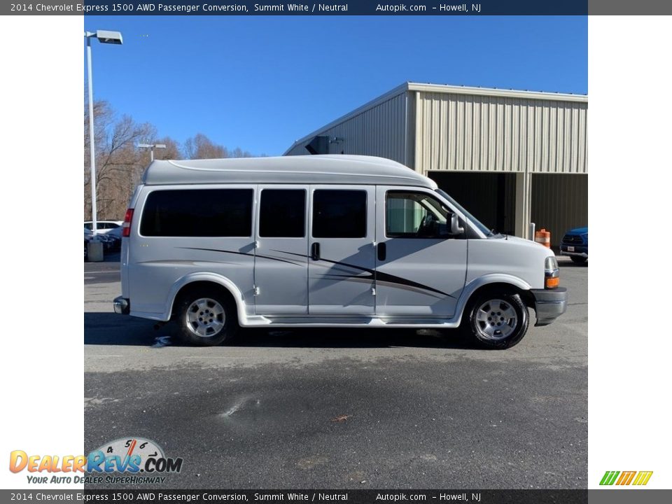 2014 Chevrolet Express 1500 AWD Passenger Conversion Summit White / Neutral Photo #2