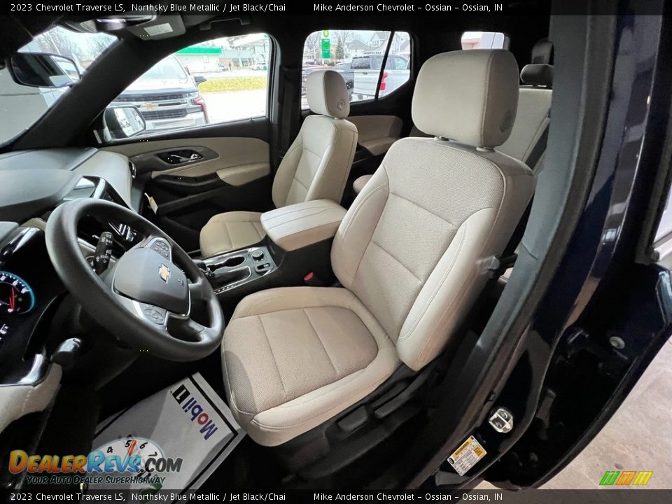 Front Seat of 2023 Chevrolet Traverse LS Photo #16