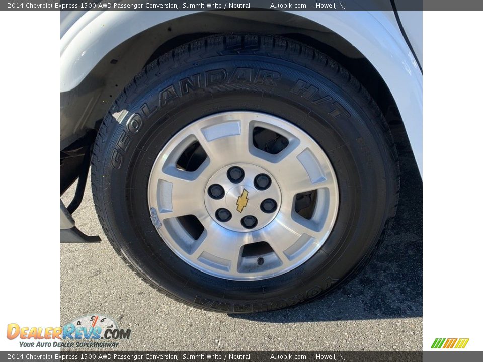 2014 Chevrolet Express 1500 AWD Passenger Conversion Wheel Photo #17
