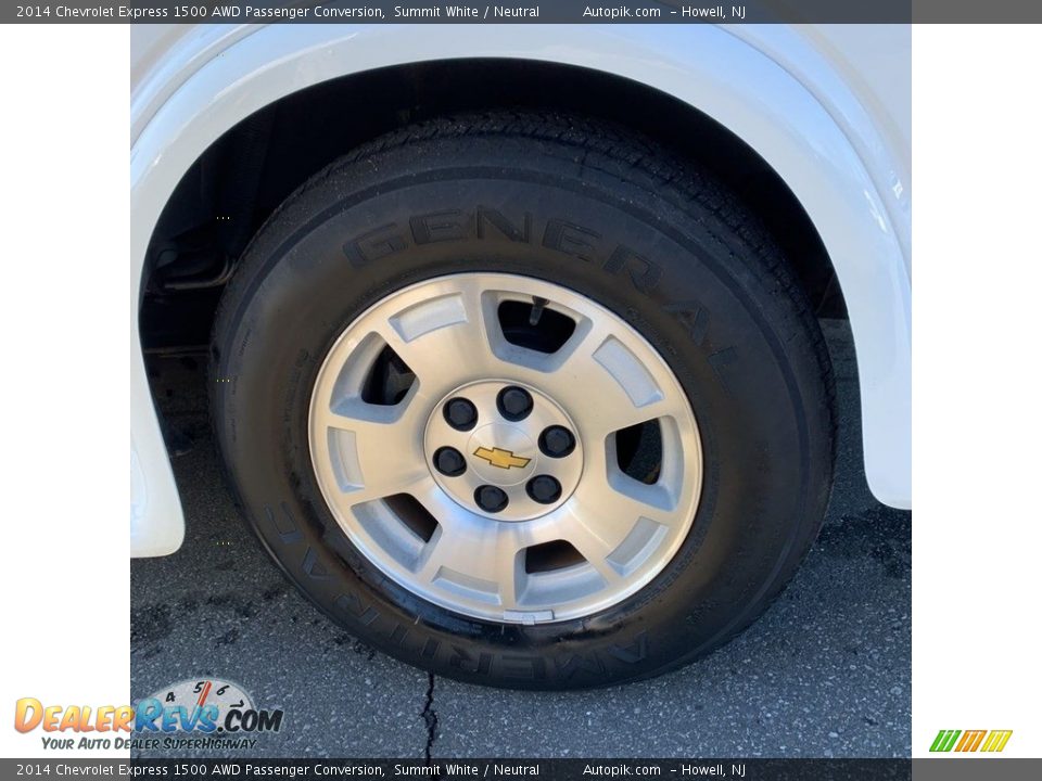 2014 Chevrolet Express 1500 AWD Passenger Conversion Wheel Photo #18