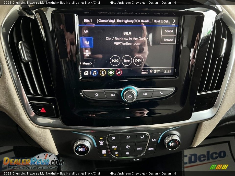 2023 Chevrolet Traverse LS Northsky Blue Metallic / Jet Black/Chai Photo #21