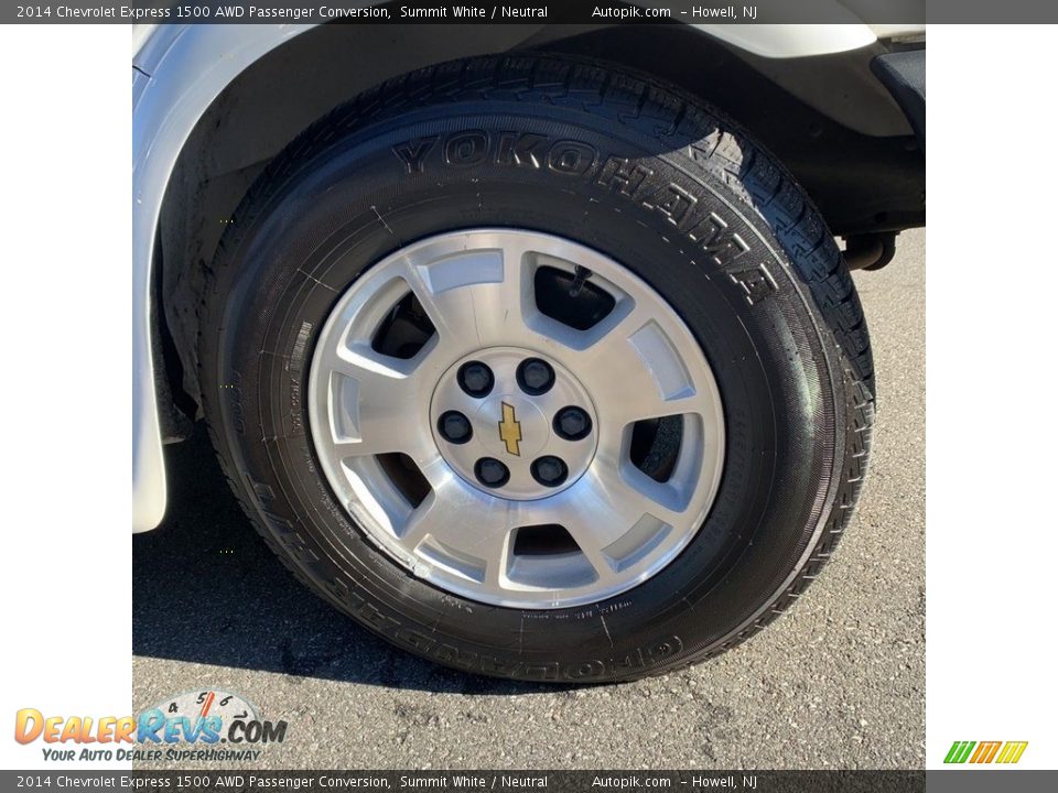 2014 Chevrolet Express 1500 AWD Passenger Conversion Wheel Photo #19
