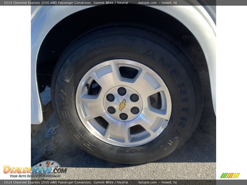 2014 Chevrolet Express 1500 AWD Passenger Conversion Wheel Photo #20