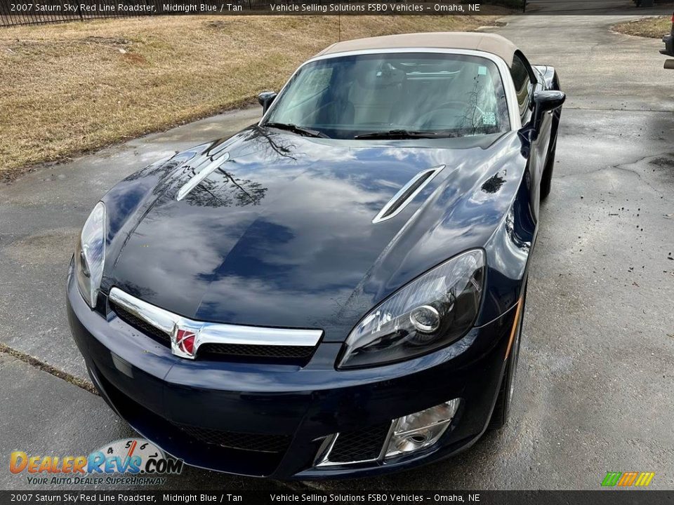 2007 Saturn Sky Red Line Roadster Midnight Blue / Tan Photo #3