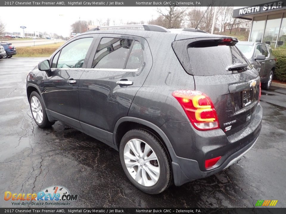 2017 Chevrolet Trax Premier AWD Nightfall Gray Metallic / Jet Black Photo #3