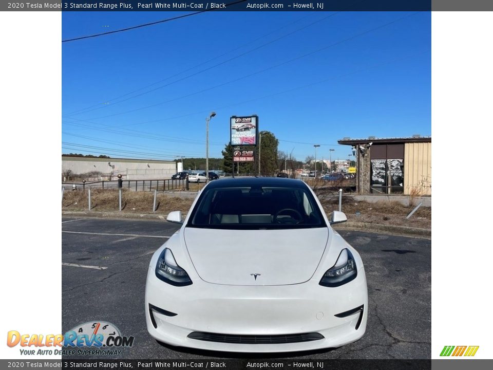 2020 Tesla Model 3 Standard Range Plus Pearl White Multi-Coat / Black Photo #6