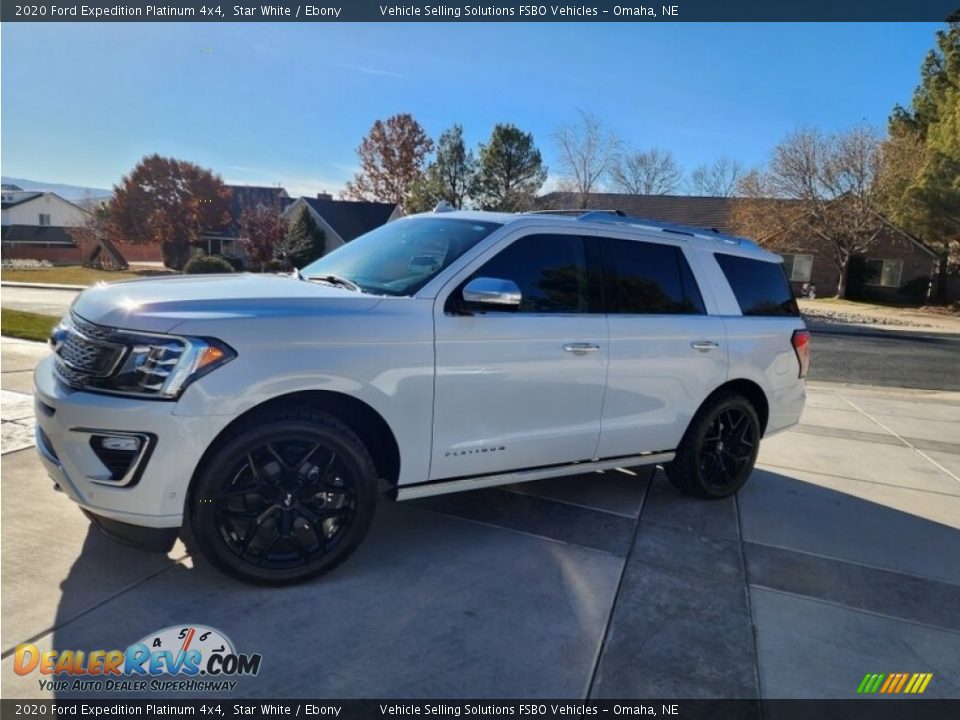 2020 Ford Expedition Platinum 4x4 Star White / Ebony Photo #1