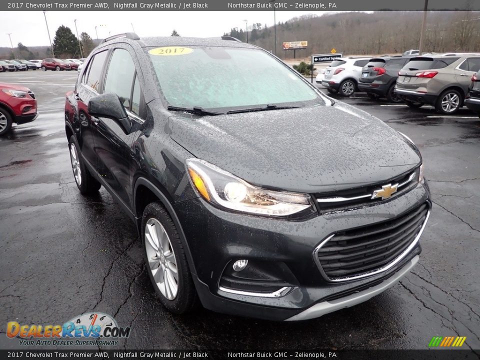 Nightfall Gray Metallic 2017 Chevrolet Trax Premier AWD Photo #10