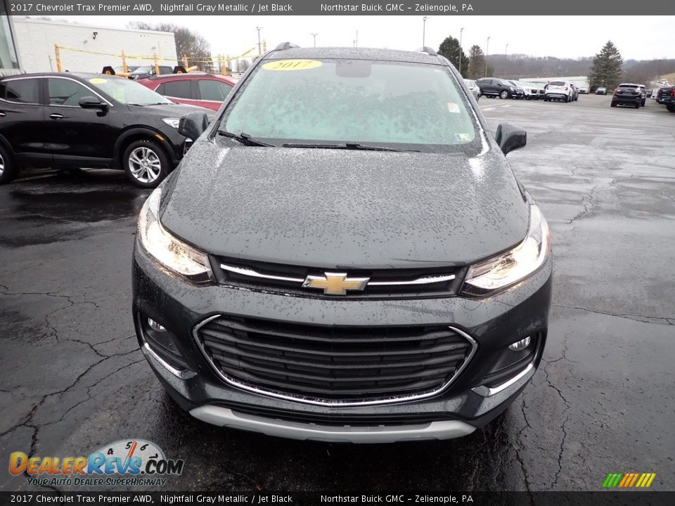 2017 Chevrolet Trax Premier AWD Nightfall Gray Metallic / Jet Black Photo #11