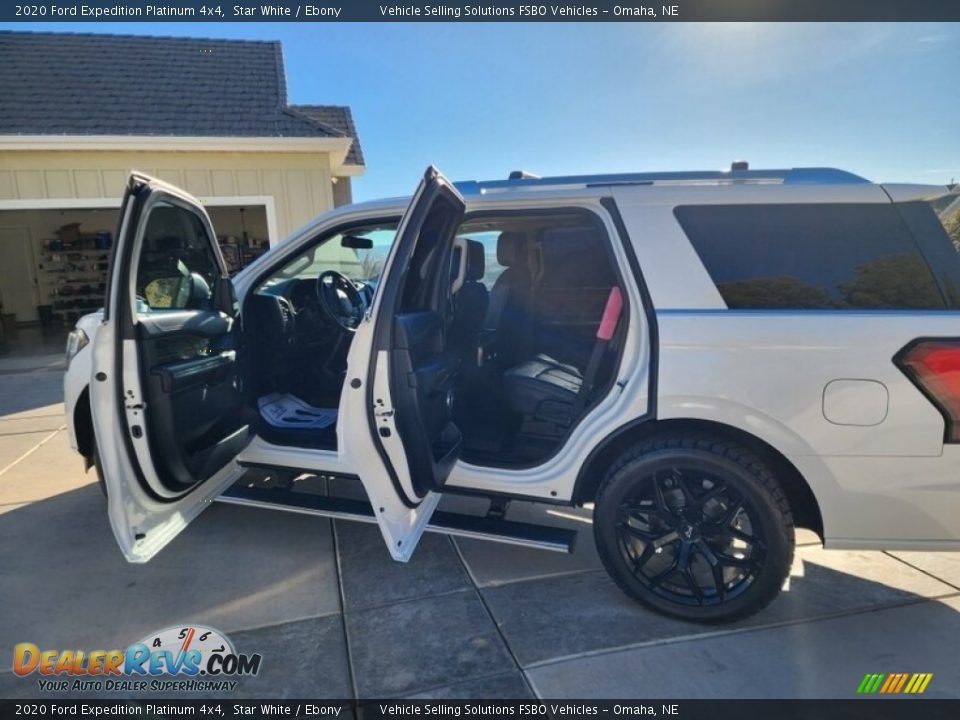 2020 Ford Expedition Platinum 4x4 Star White / Ebony Photo #3