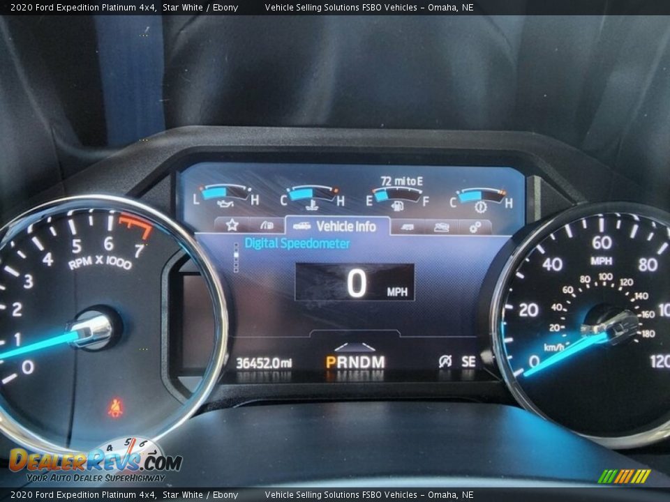 2020 Ford Expedition Platinum 4x4 Gauges Photo #5