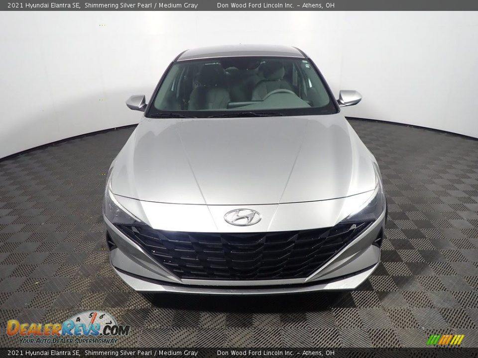 2021 Hyundai Elantra SE Shimmering Silver Pearl / Medium Gray Photo #5