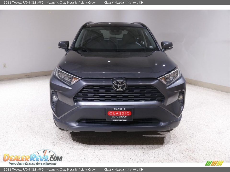 2021 Toyota RAV4 XLE AWD Magnetic Gray Metallic / Light Gray Photo #2