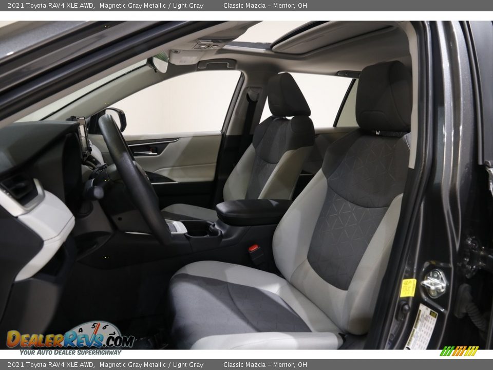 2021 Toyota RAV4 XLE AWD Magnetic Gray Metallic / Light Gray Photo #5