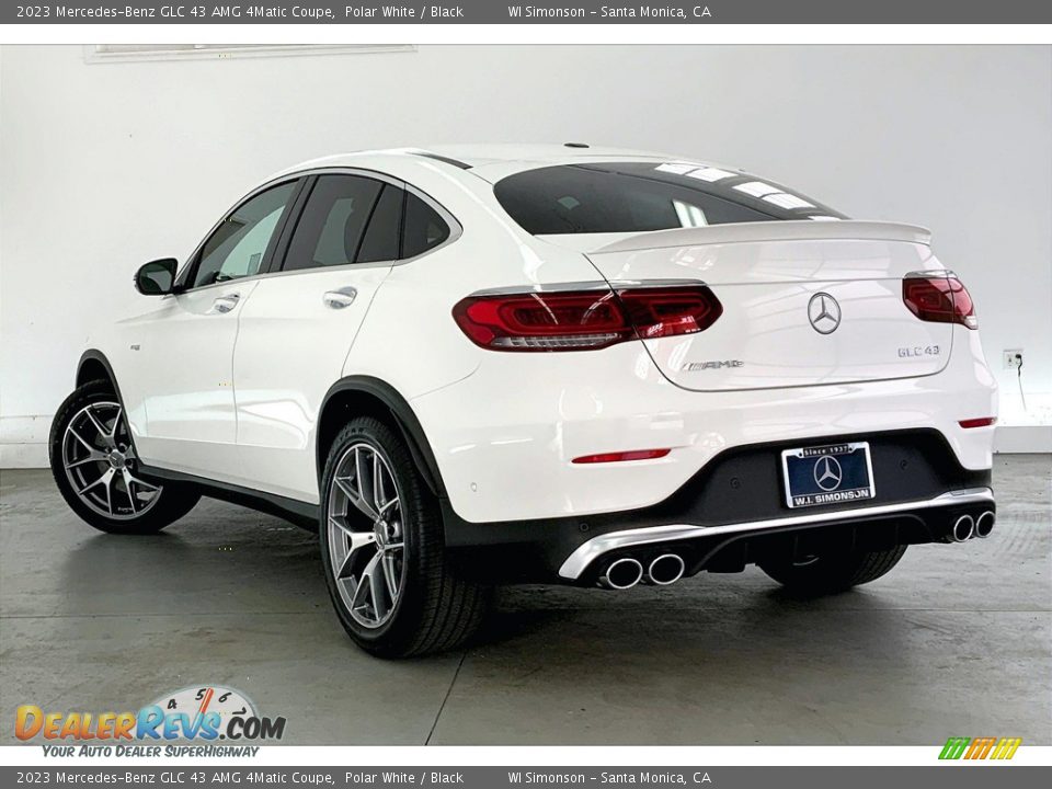 2023 Mercedes-Benz GLC 43 AMG 4Matic Coupe Polar White / Black Photo #2