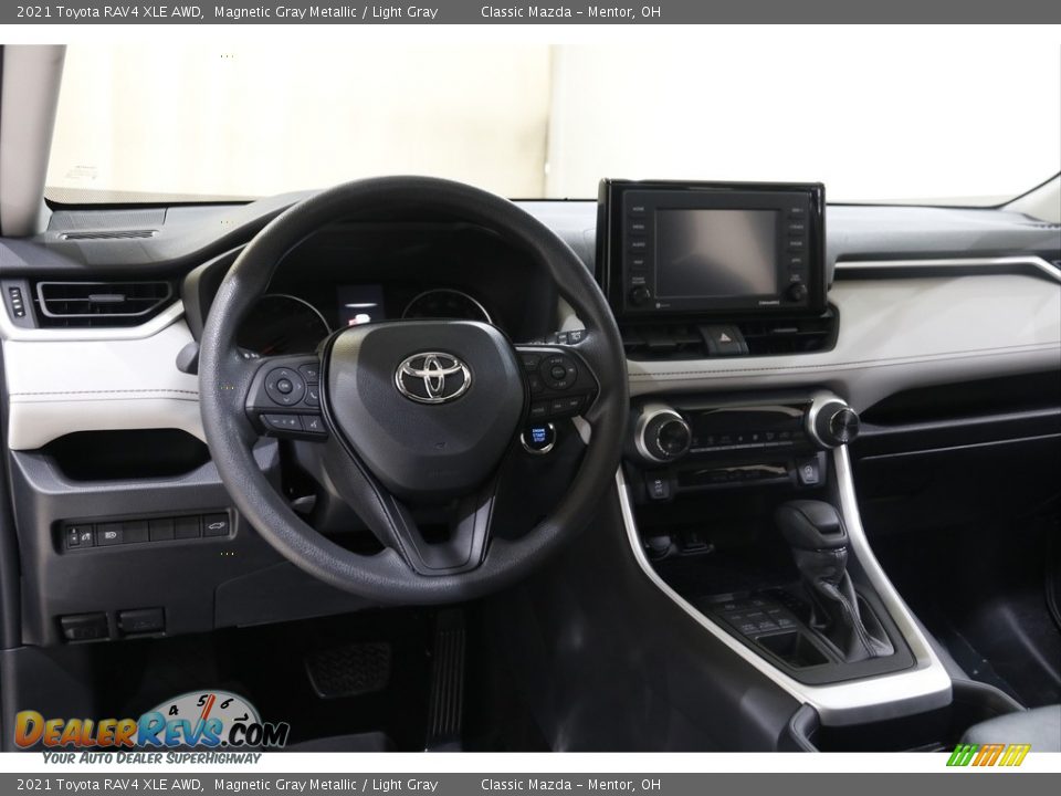 2021 Toyota RAV4 XLE AWD Magnetic Gray Metallic / Light Gray Photo #6