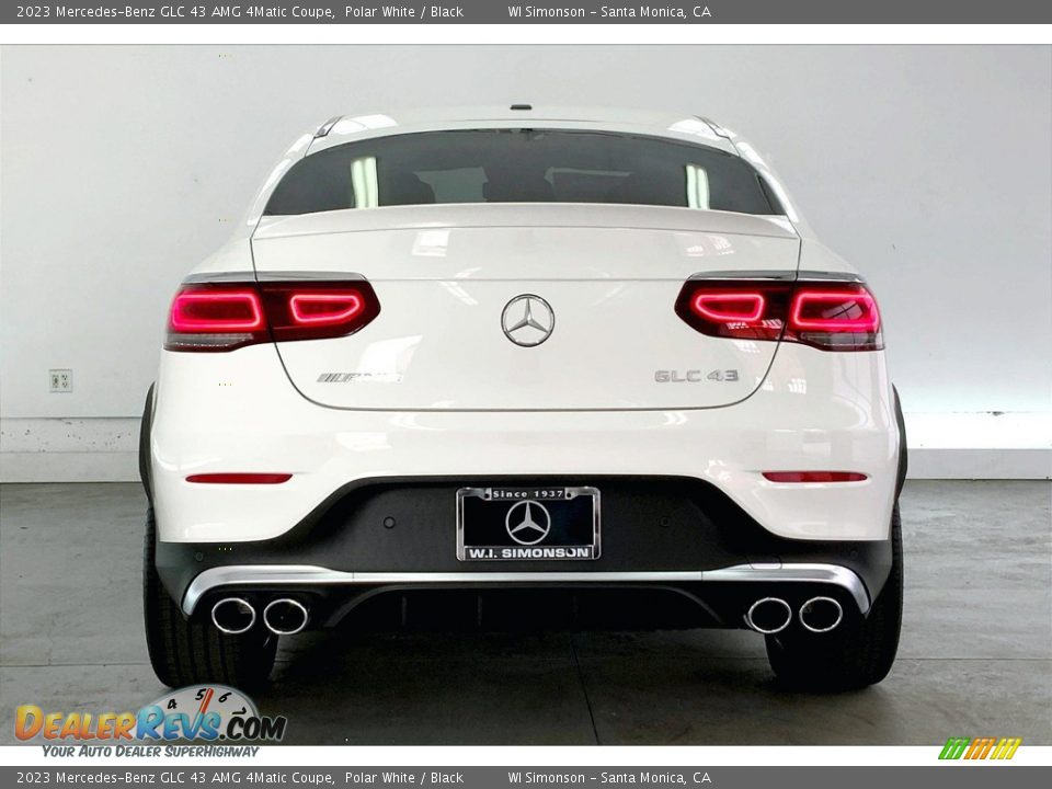 2023 Mercedes-Benz GLC 43 AMG 4Matic Coupe Polar White / Black Photo #3