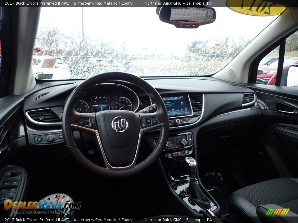 2017 Buick Encore Preferred II AWD Winterberry Red Metallic / Ebony Photo #19