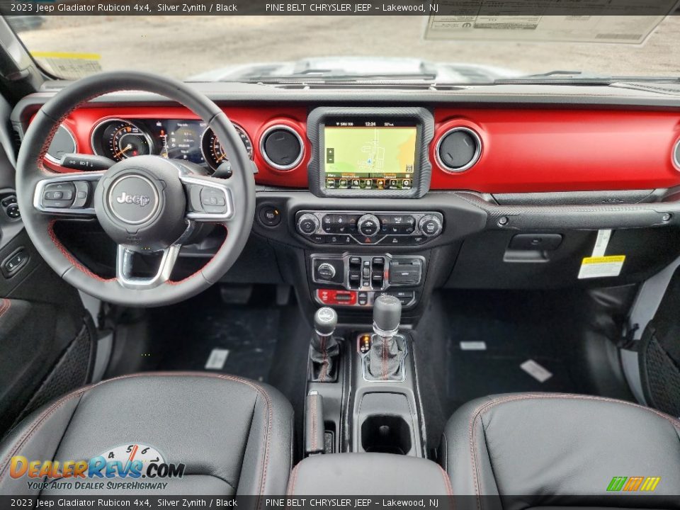 Dashboard of 2023 Jeep Gladiator Rubicon 4x4 Photo #9