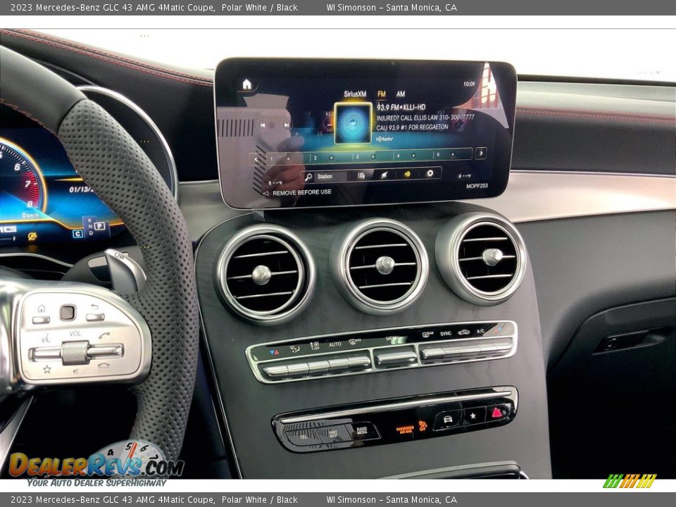 Controls of 2023 Mercedes-Benz GLC 43 AMG 4Matic Coupe Photo #7