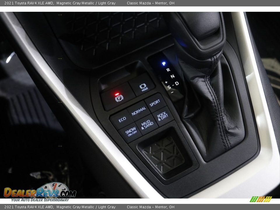 2021 Toyota RAV4 XLE AWD Magnetic Gray Metallic / Light Gray Photo #13