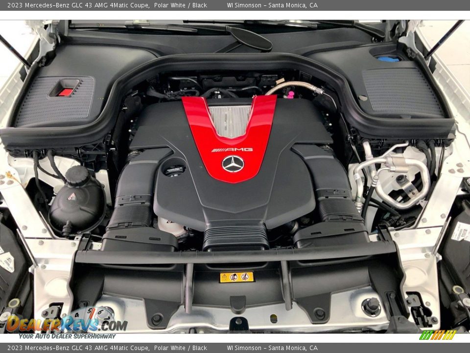 2023 Mercedes-Benz GLC 43 AMG 4Matic Coupe 3.0 Liter Turbocharged DOHC 24-Valve VVT V6 Engine Photo #9