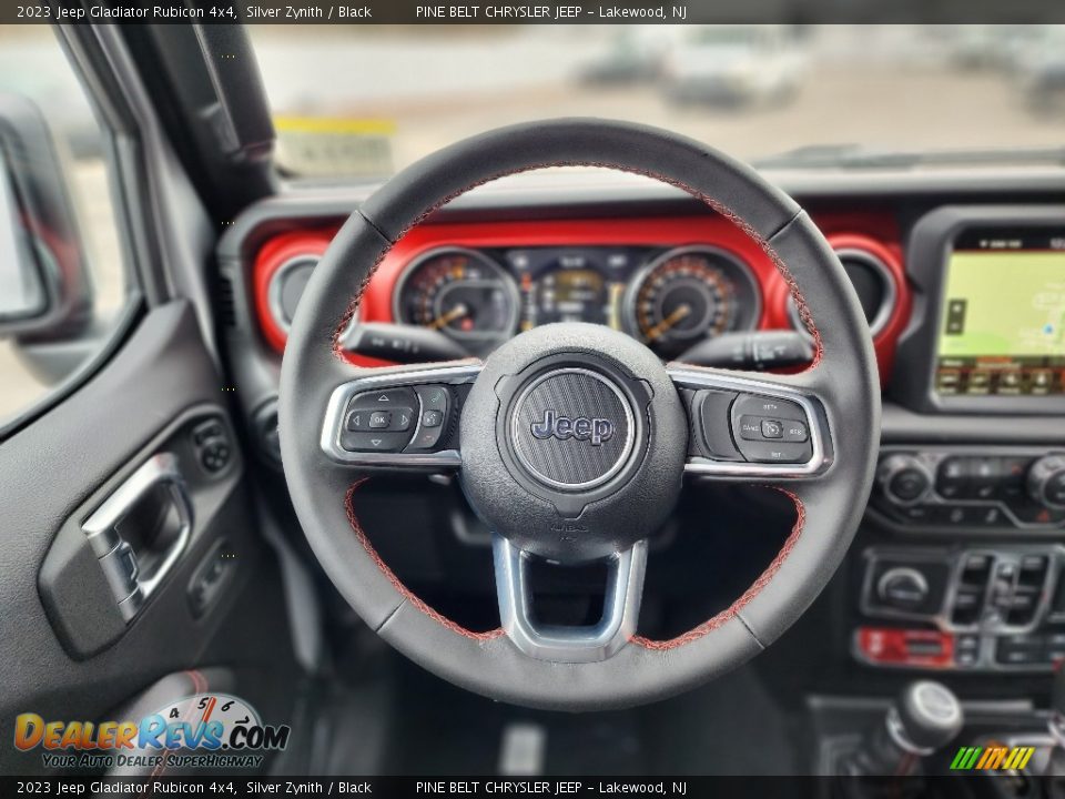 2023 Jeep Gladiator Rubicon 4x4 Steering Wheel Photo #13