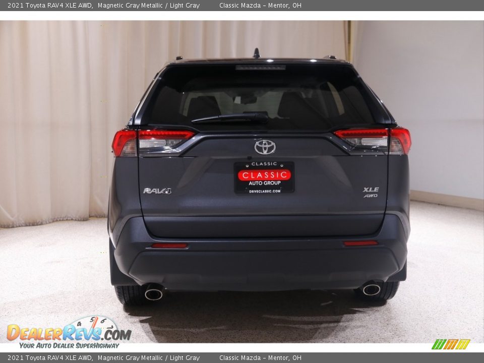 2021 Toyota RAV4 XLE AWD Magnetic Gray Metallic / Light Gray Photo #17