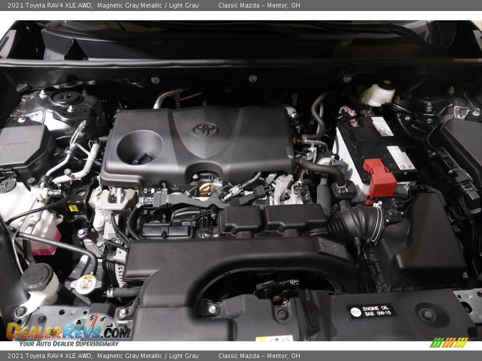2021 Toyota RAV4 XLE AWD Magnetic Gray Metallic / Light Gray Photo #18