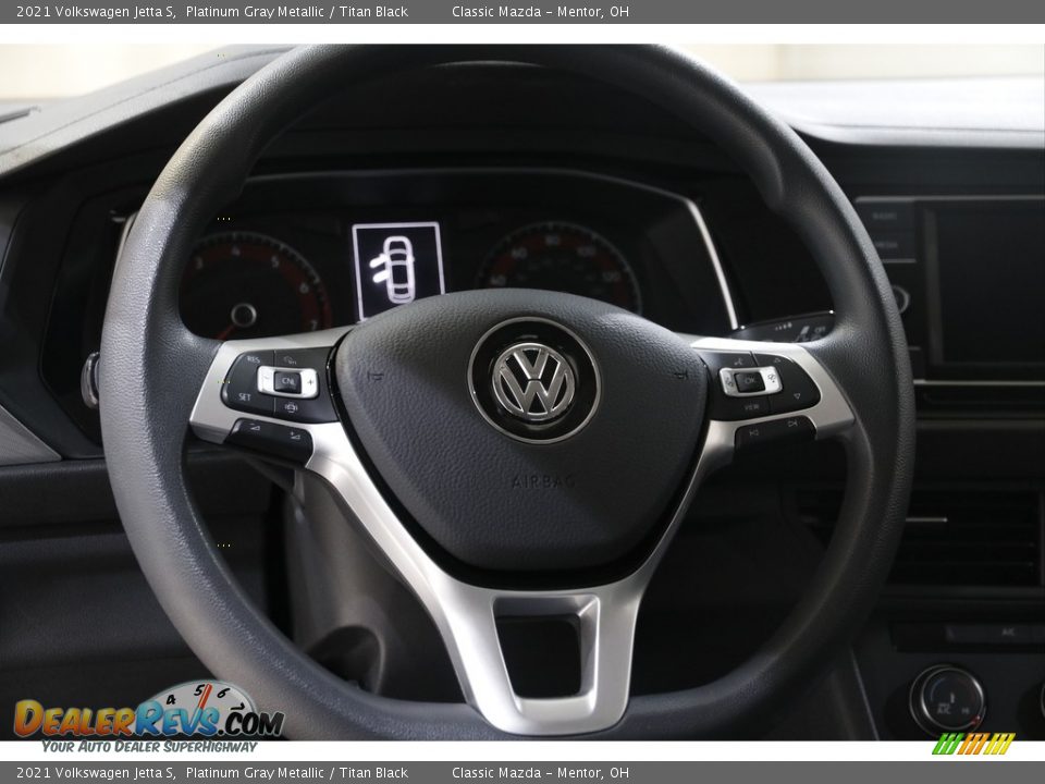 2021 Volkswagen Jetta S Steering Wheel Photo #7