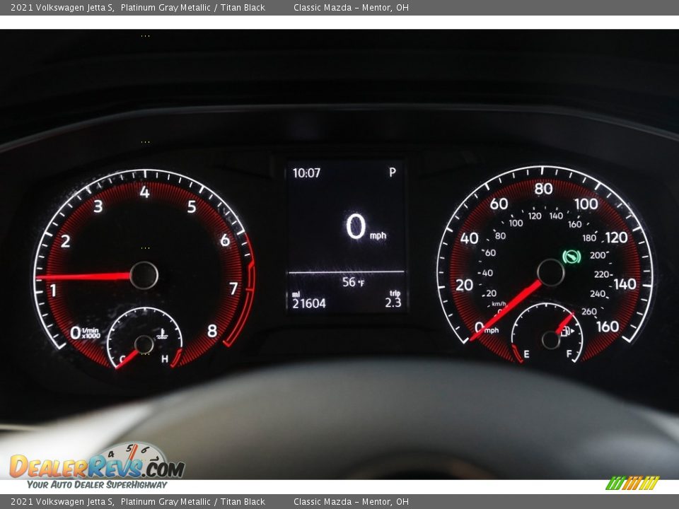 2021 Volkswagen Jetta S Gauges Photo #8
