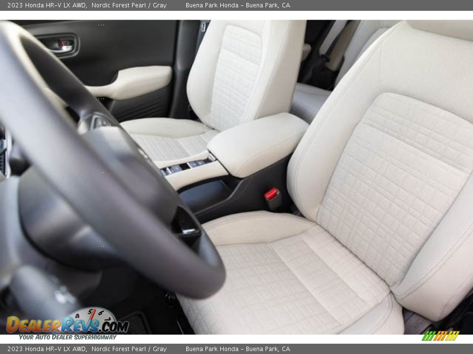 Front Seat of 2023 Honda HR-V LX AWD Photo #24