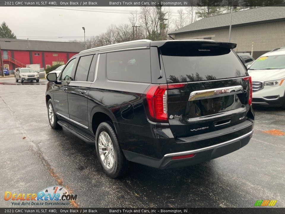 2021 GMC Yukon XL SLT 4WD Onyx Black / Jet Black Photo #3