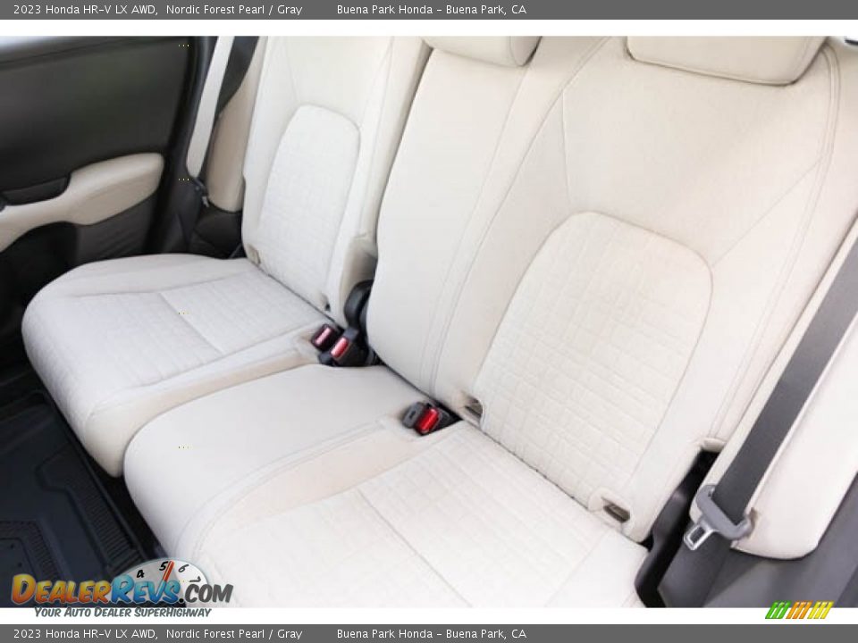 Rear Seat of 2023 Honda HR-V LX AWD Photo #26