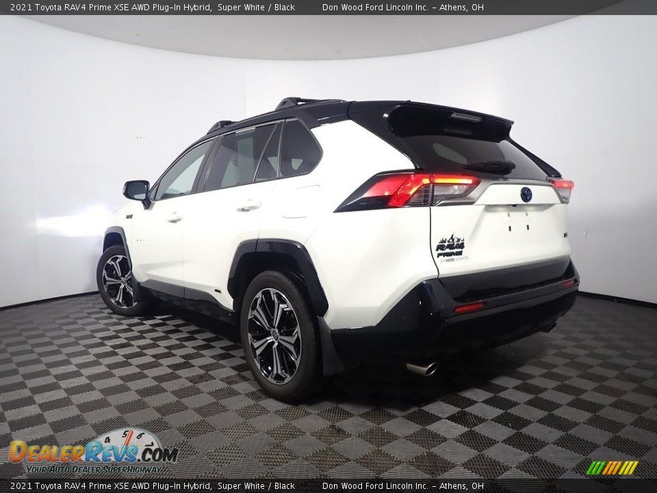 2021 Toyota RAV4 Prime XSE AWD Plug-In Hybrid Super White / Black Photo #13